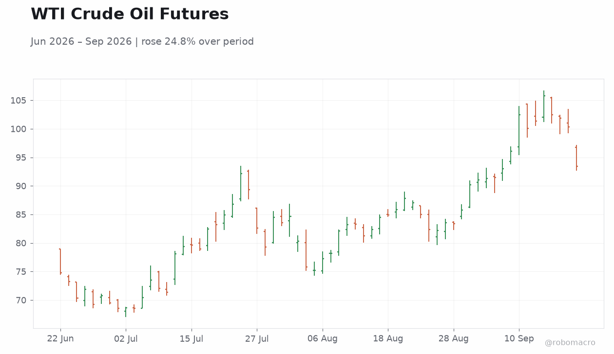 WTI Crude Oil Futures