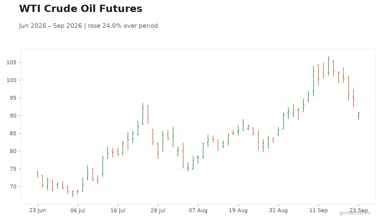 WTI Crude Oil Futures